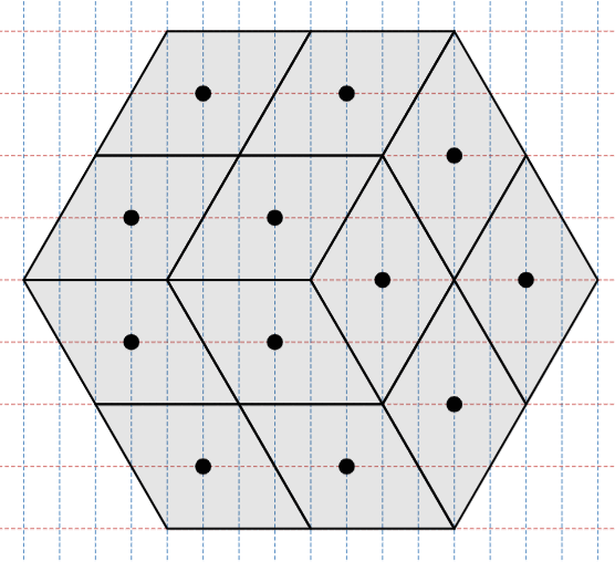 Regular Rhombic Tiling
